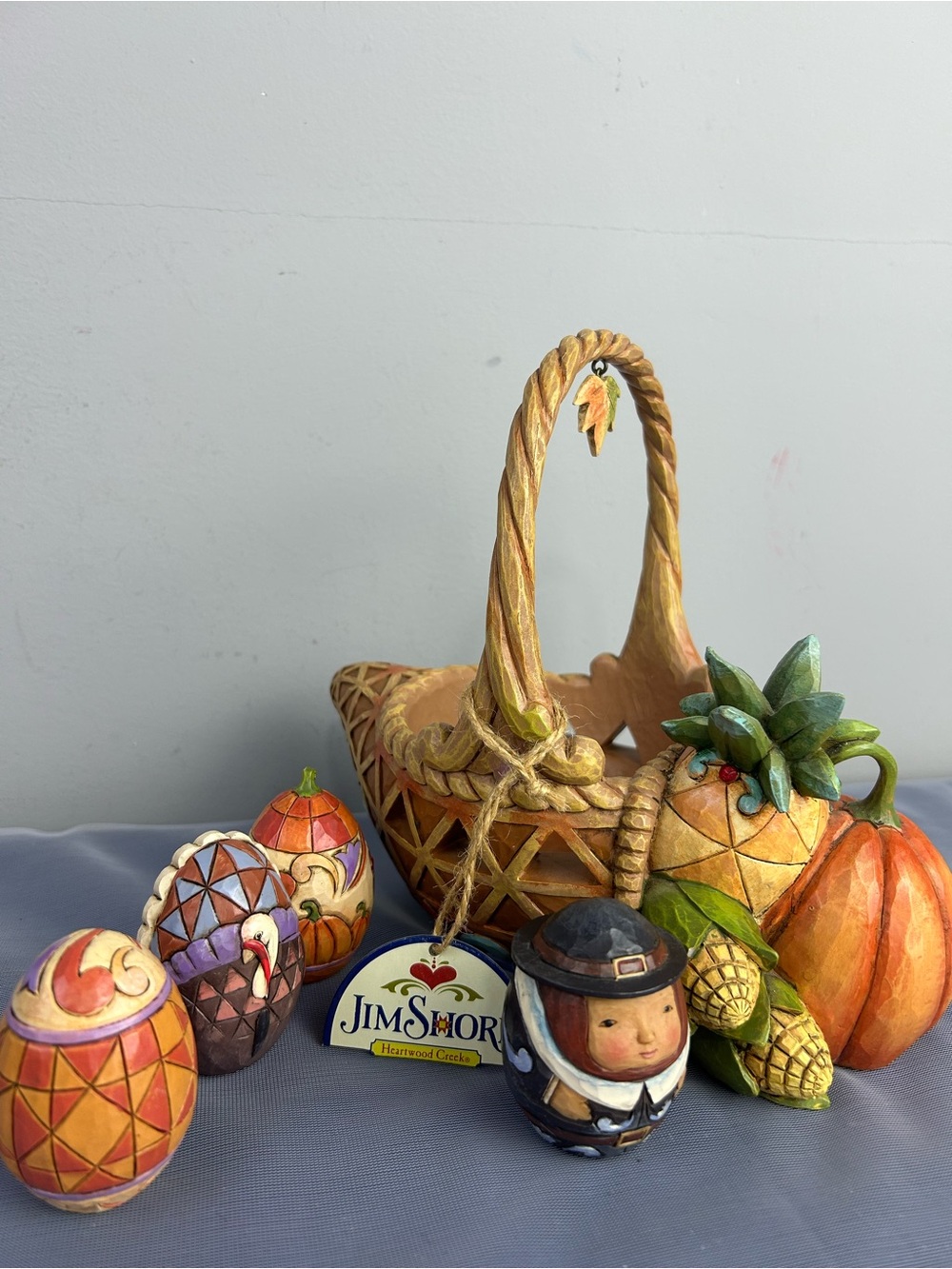 Jim Shore 2012 Bounty of Blessings 5 Pc Heartwood Creek 4031690